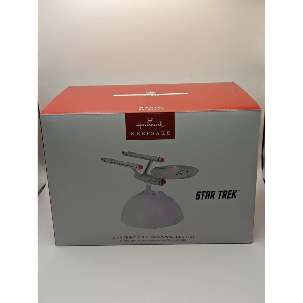 Hallmark‎ Star Trek U.S.S. Enterprise NCC 1701 Table Top Display Decorator 2023